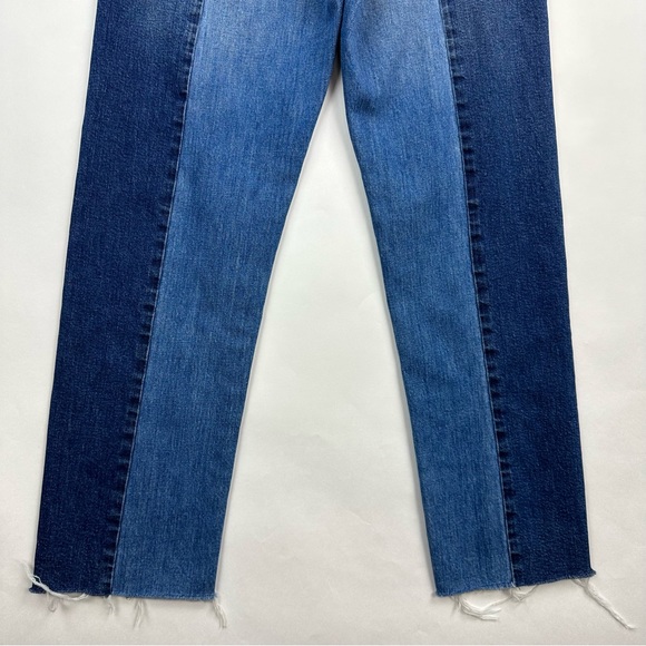 Madewell Cruiser Straight Two Tone Denim Jean Size 25 - Picture 11 of 11